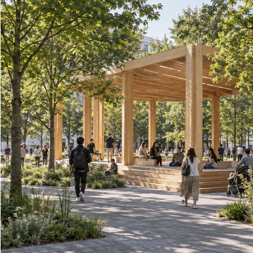 Stora Enso称欧洲已有逾百座木质教育建筑：材料体验不能替代声学、采光与空气质量 配图 2